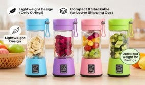 Double USB portable mixer grinder