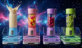 Double USB portable shaker, personal blender